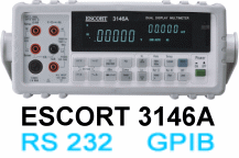 ESCORT 3146A 5位半雙顯示臺(tái)式萬(wàn)用表